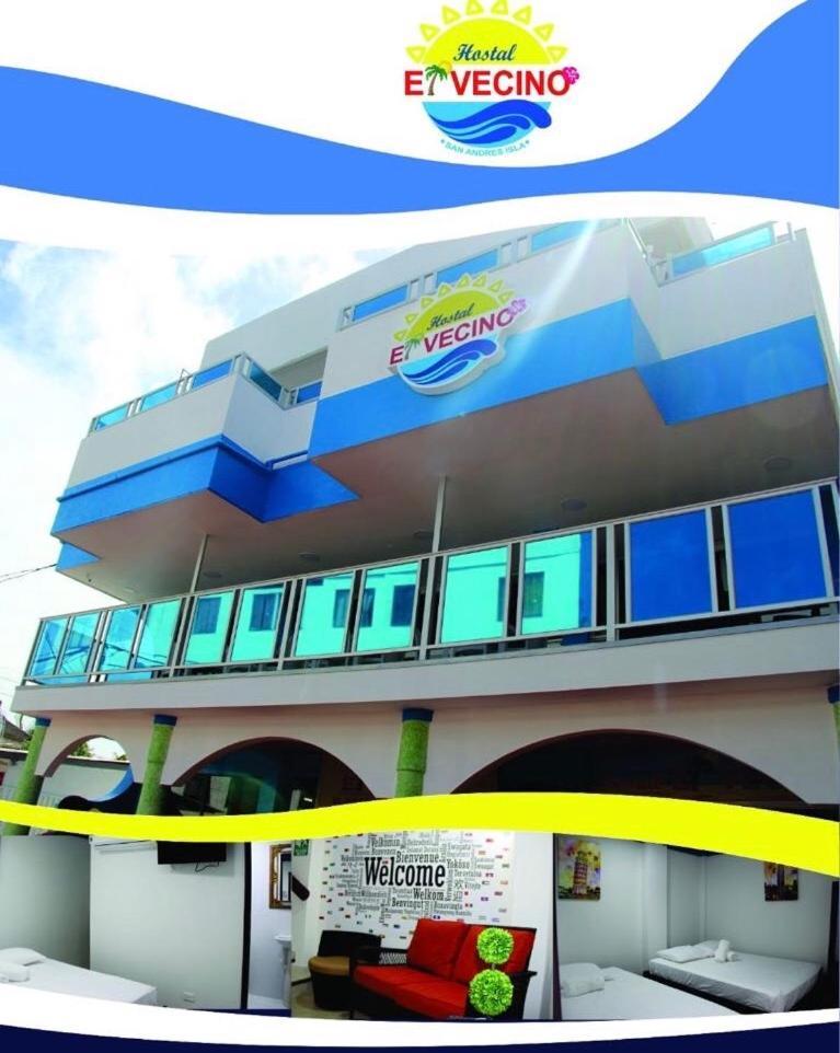 San Andrés Hostal El Vecino מראה חיצוני תמונה